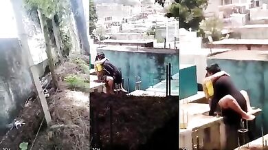 Nagaland couple doing sex in open terrace