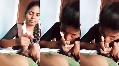 Madurai village girl mesmerizing blowjob