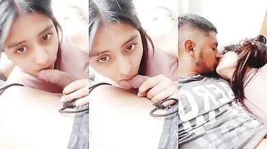 Blowjob de rahi hai Indian college girl Sonam