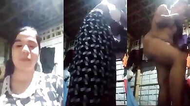 Manipur village aunty dress changing video