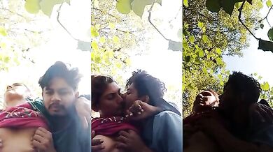 Outdoor mein desi girl ki boobs masalne ki mms