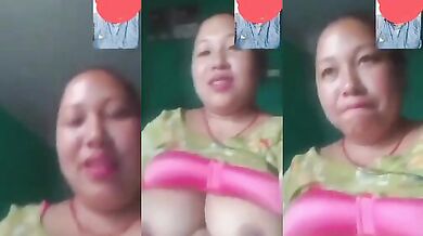 Meghalaya aunty sexy video call