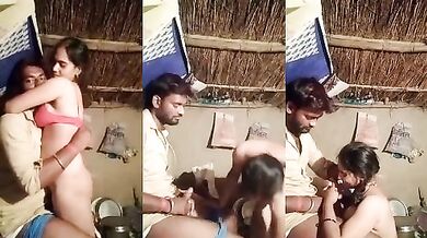 Sexy Dehati bhabhi Kusum ne apne devar ko blowjob diya