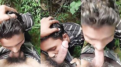Pune gay boy outdoor blowjob