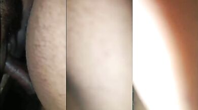 New wife pussy filled with cum