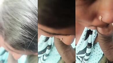 Bengali boudi Aarti ne blowjob diya bf ko