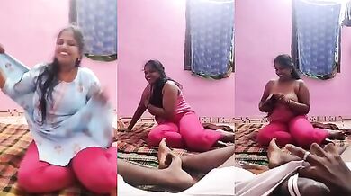 South Indian tamil lady dress remove