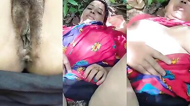 Dehati bhabhi Champa ki chudai outdoor mein
