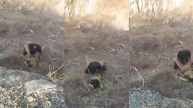 Outdoor mein dehati bhabhi chud gayi masti mein