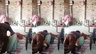 Fucking my old age village mother-in-law