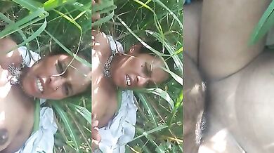 Punjabi lady farm land outdoor sex