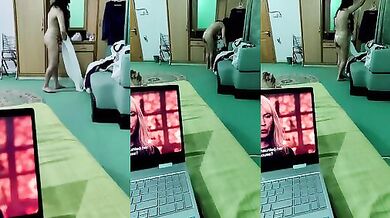 Step mom dress change after sex