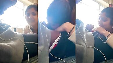 College teacher blowjob sex in hostel