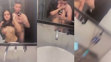 Famous Instagram couple kissing clip