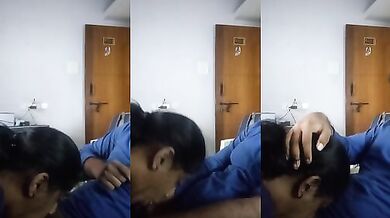 Office lady staff blowjob in meeting room