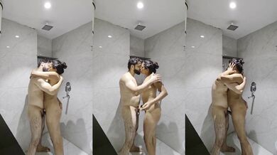Bangalore love couple nude romance in bathroom