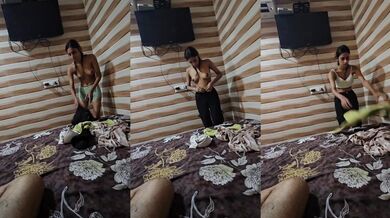 GF Dress change after lovers day fuck