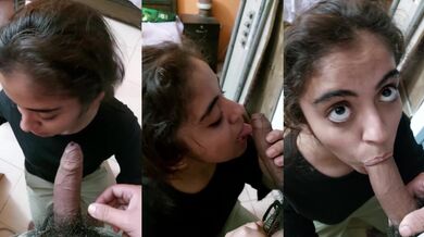 Office girl sucking the dick after meeting