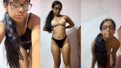 2nd-year College Doctor girl getting nude