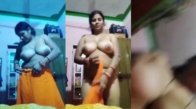 Desi Big boobs bhabhi fingering karti hui