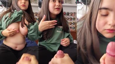 Delhi Girl facial cum on the blowjob