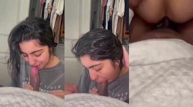 Blowjob dekar doggy style mein chud gayi hot girlfriend