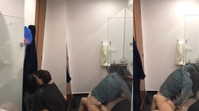 Bathroom mein Punjabi gf ki chudai