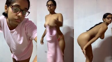 Cute Innocent girl topless nude boobs