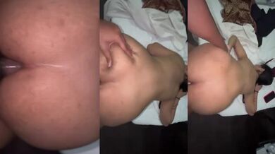 Friend mommy enjoys doggy style