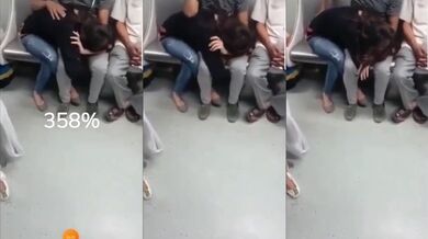 Metro mein lund suck kiya girlfriend ne